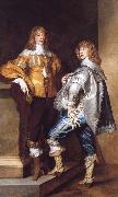 Anthony Van Dyck Lord John Stuart and His Brother,Lord Bernard Stuart Sweden oil painting artist
